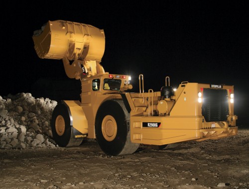 caterpillar LHD mining trucks for lease: R2900G underground mine loader