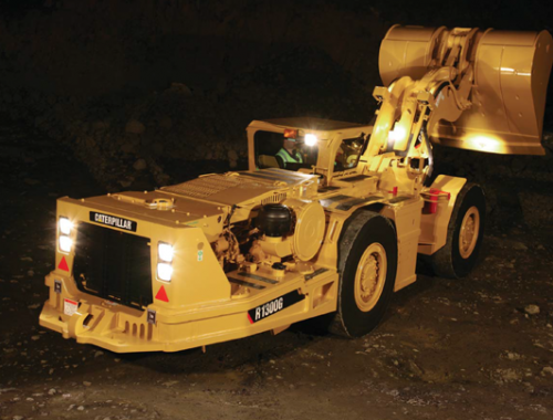 caterpillar r1300g underground mining scoop and underground loader - LHD