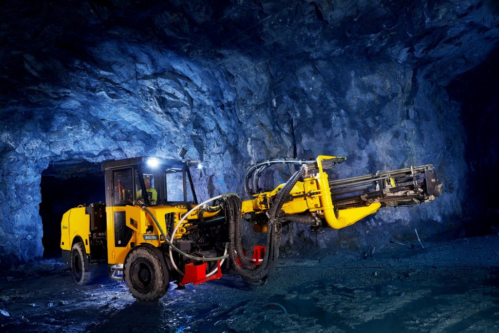 Boltec S Underground Bolting Rig Epiroc