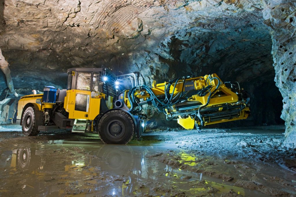 Simba ME7C Epiroc Underground Mining Production Drill Rig