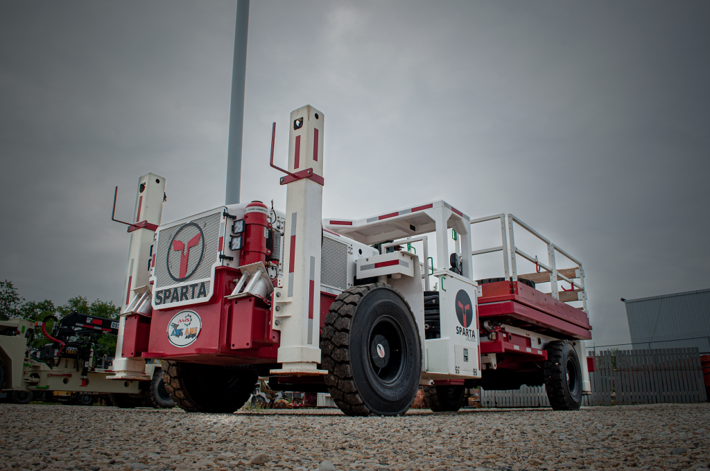 Sparta USL5000 Scissor Lift Underground Mining Equipment